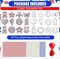 36 Sets Patriotic 4th of July Diamond Painting Ornaments DIY Gem Window Art Sun Catcher Kits Gemstone Diamond Art Craft and Crafts with Ropes for Holiday Party Decor